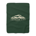 Johnson City Buffalo Mountain Sherpa Blanket (Forest Green)