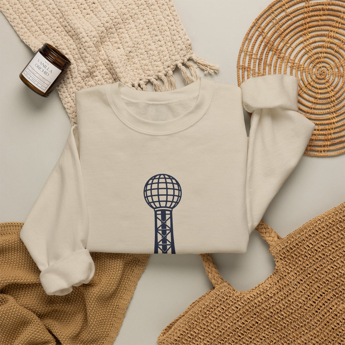 Knoxville Sunsphere Crewneck Sweatshirt
