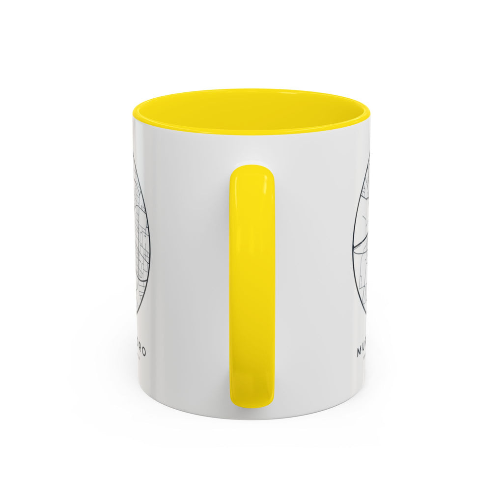 Murfreesboro Street Map Accent Mug
