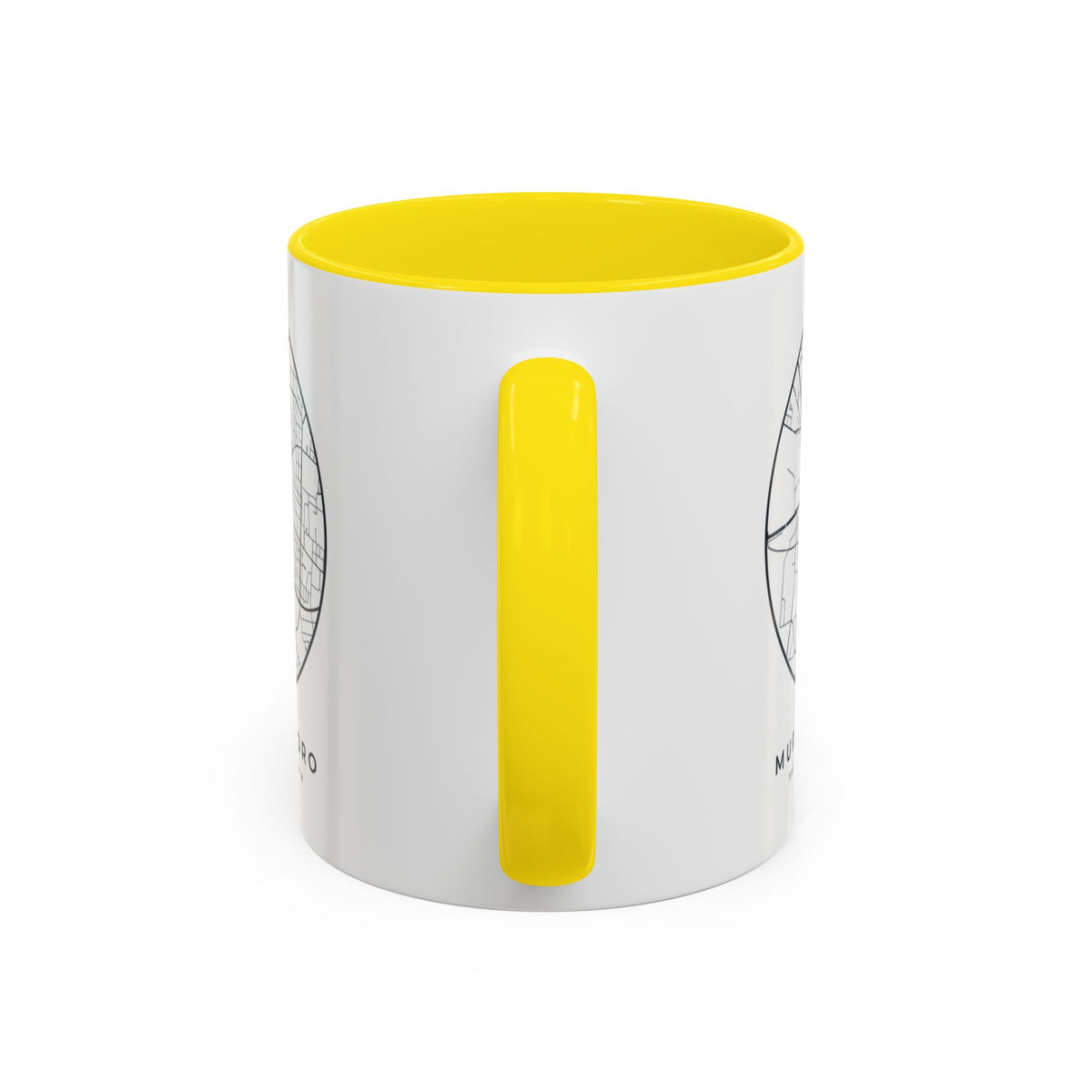 Murfreesboro Street Map Accent Mug