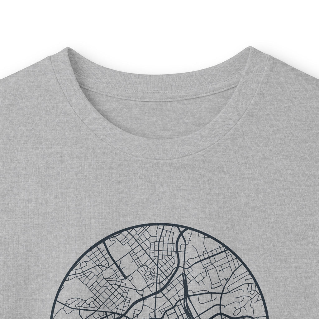 Knoxville Street Map Long Sleeve T-Shirt
