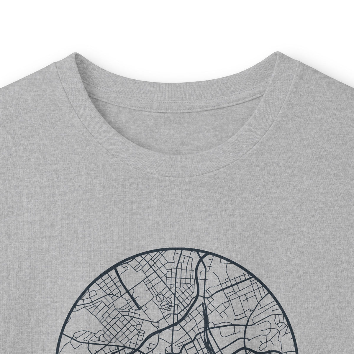 Knoxville Street Map Long Sleeve T-Shirt
