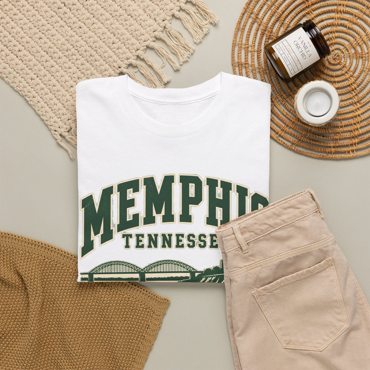 Memphis Vintage Varsity T-Shirt