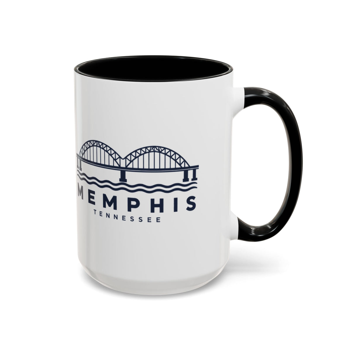 Memphis Hernando de Soto Bridge Accent Mug
