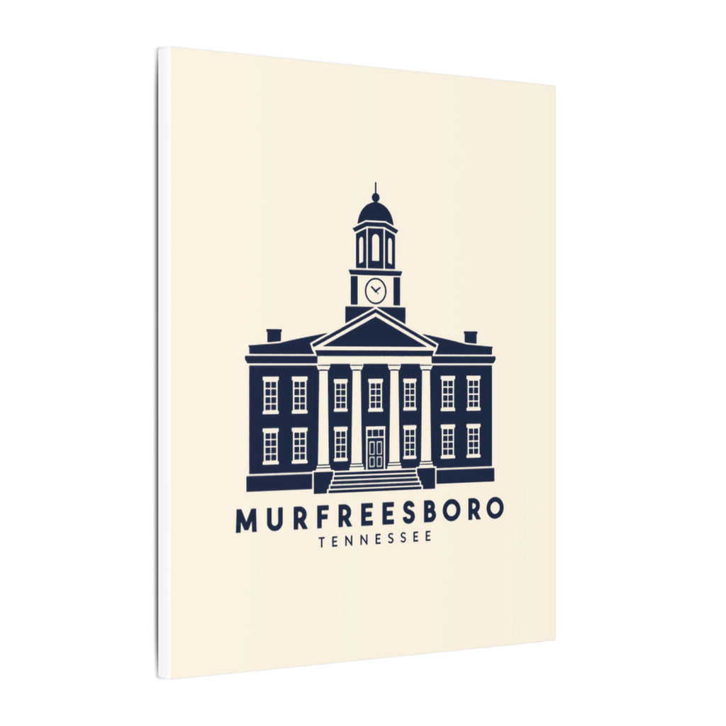 Murfreesboro Rutherford County Courthouse Canvas Print
