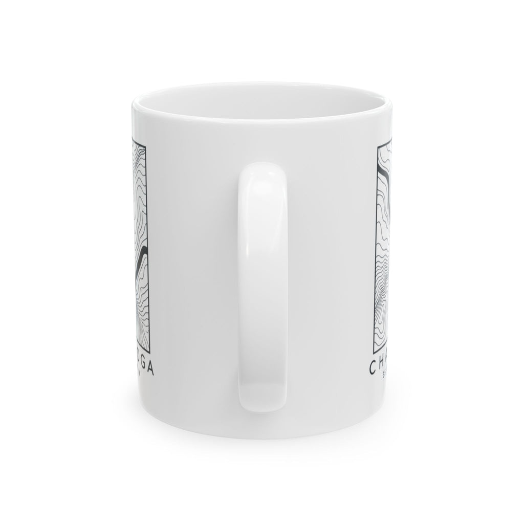 Chattanooga Topo Map Mug