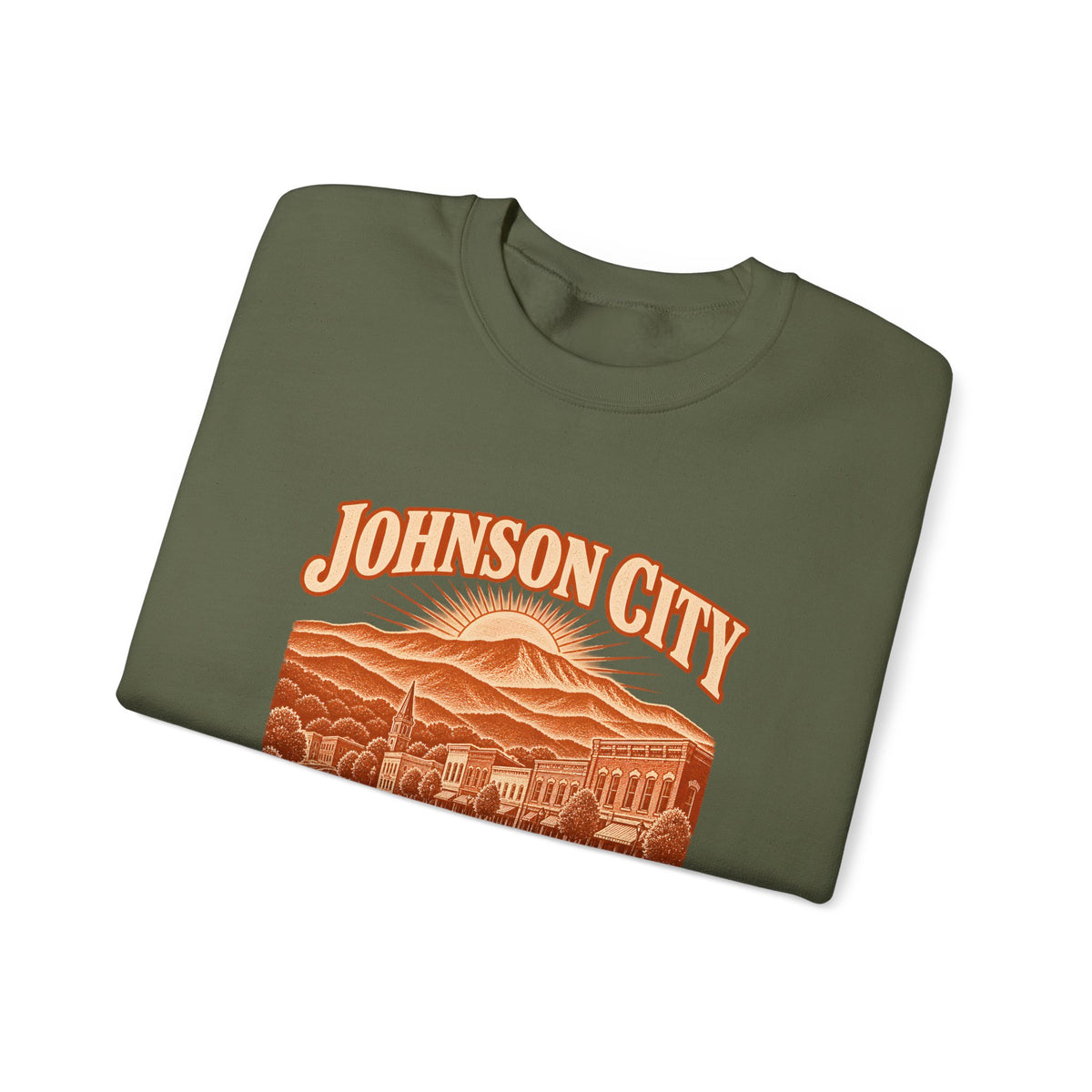 Johnson City Engraved Valley Crewneck Sweatshirt