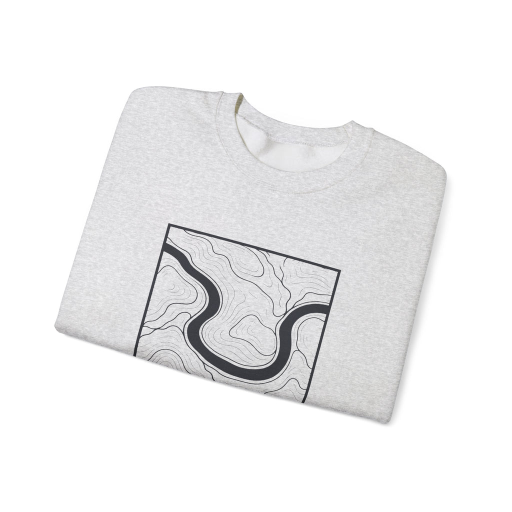 Nashville Topo Map Crewneck Sweatshirt