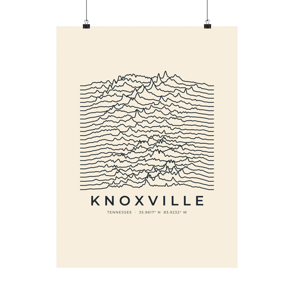 Knoxville Ridgeline Poster