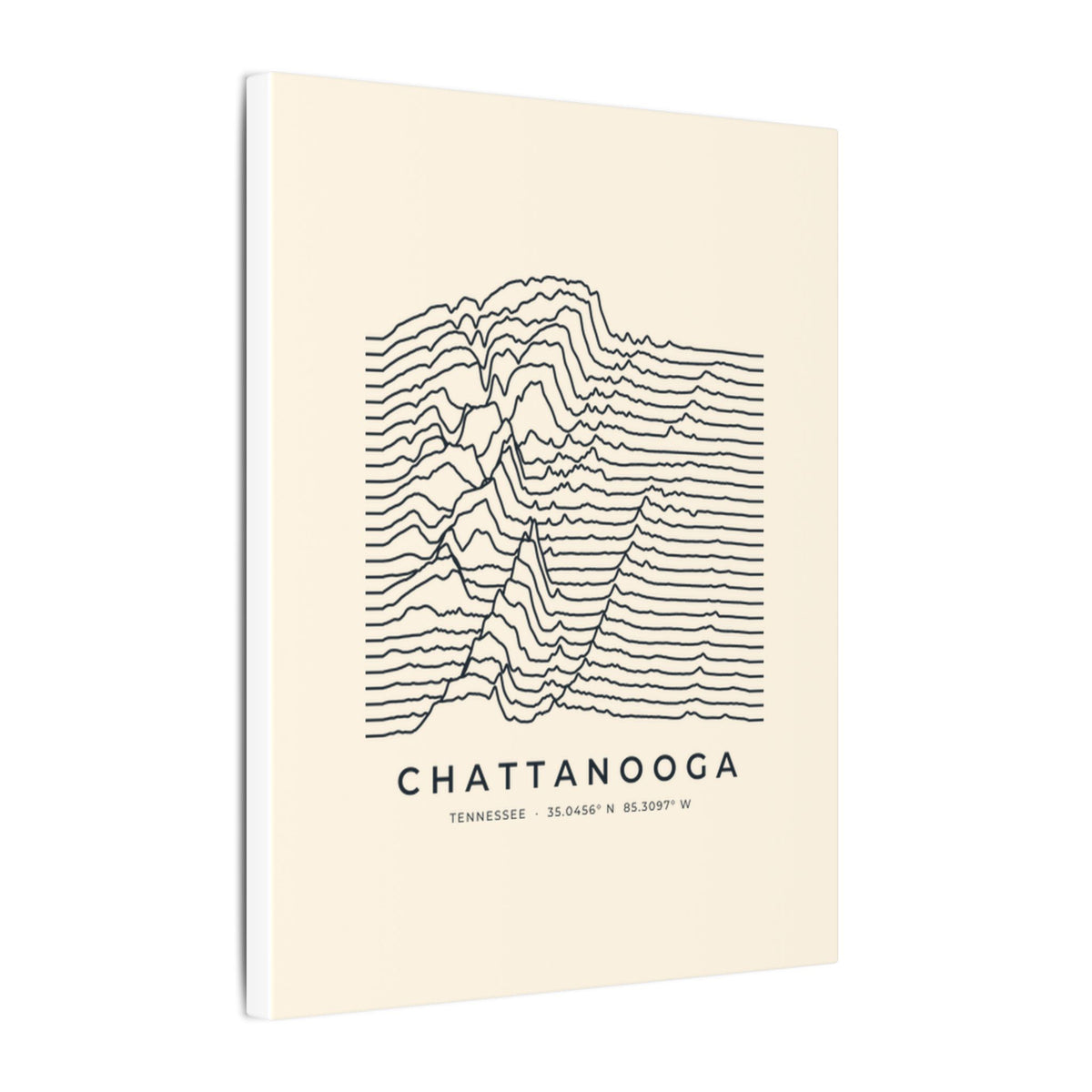 Chattanooga Ridgeline Canvas Print