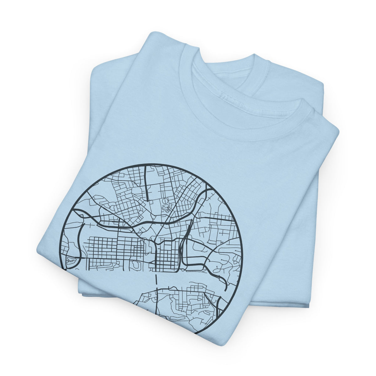 Knoxville Street Map T-Shirt