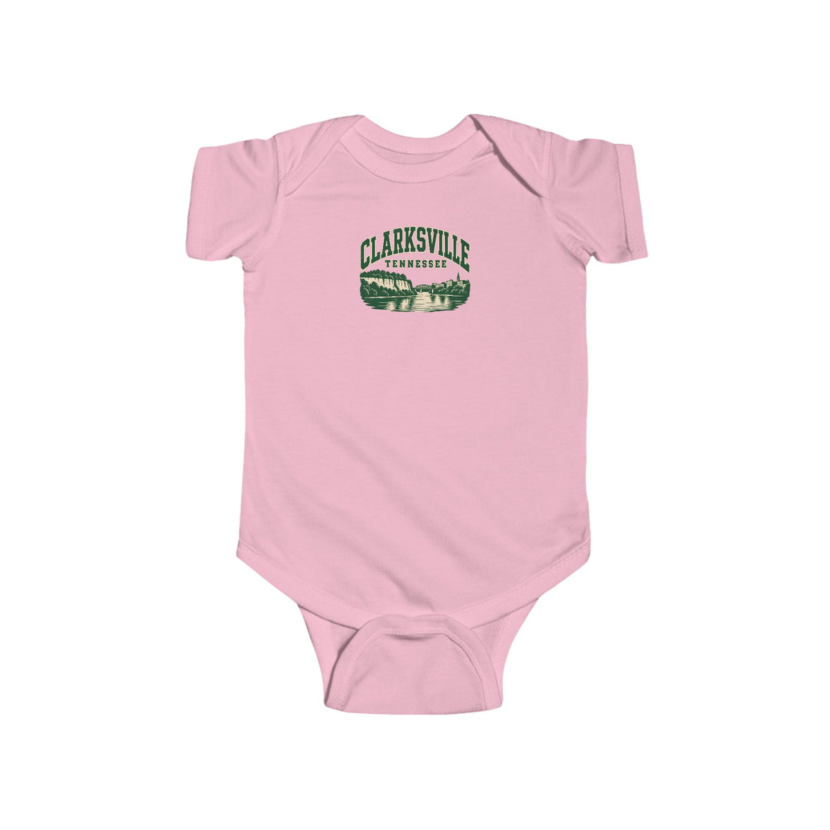 Clarksville Vintage Varsity Baby Bodysuit