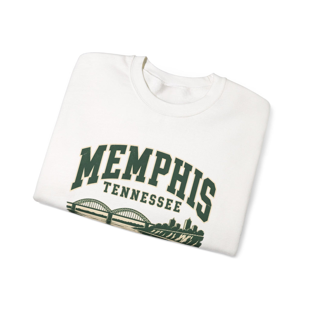 Memphis Vintage Varsity Crewneck Sweatshirt