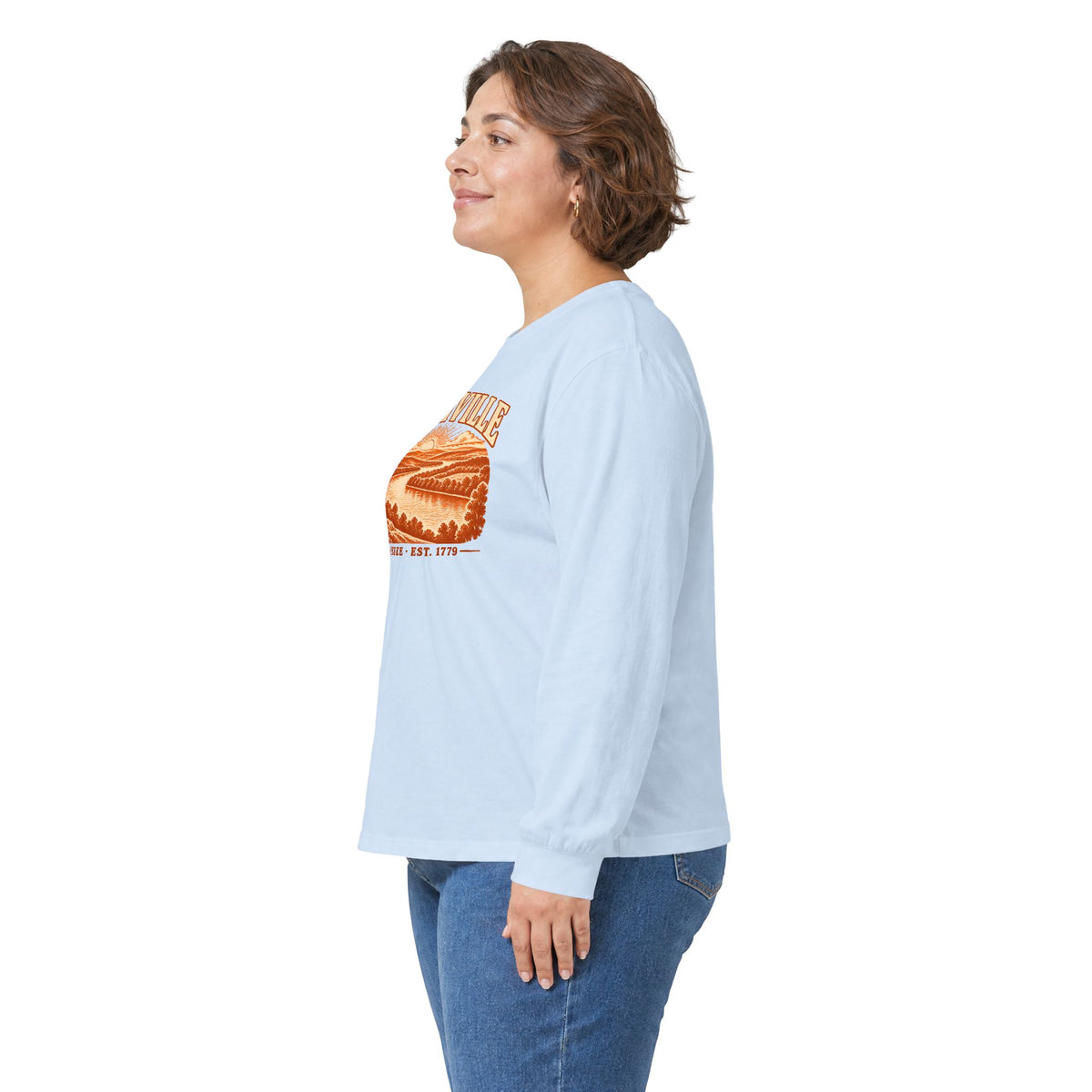 Nashville Engraved Valley Long Sleeve T-Shirt