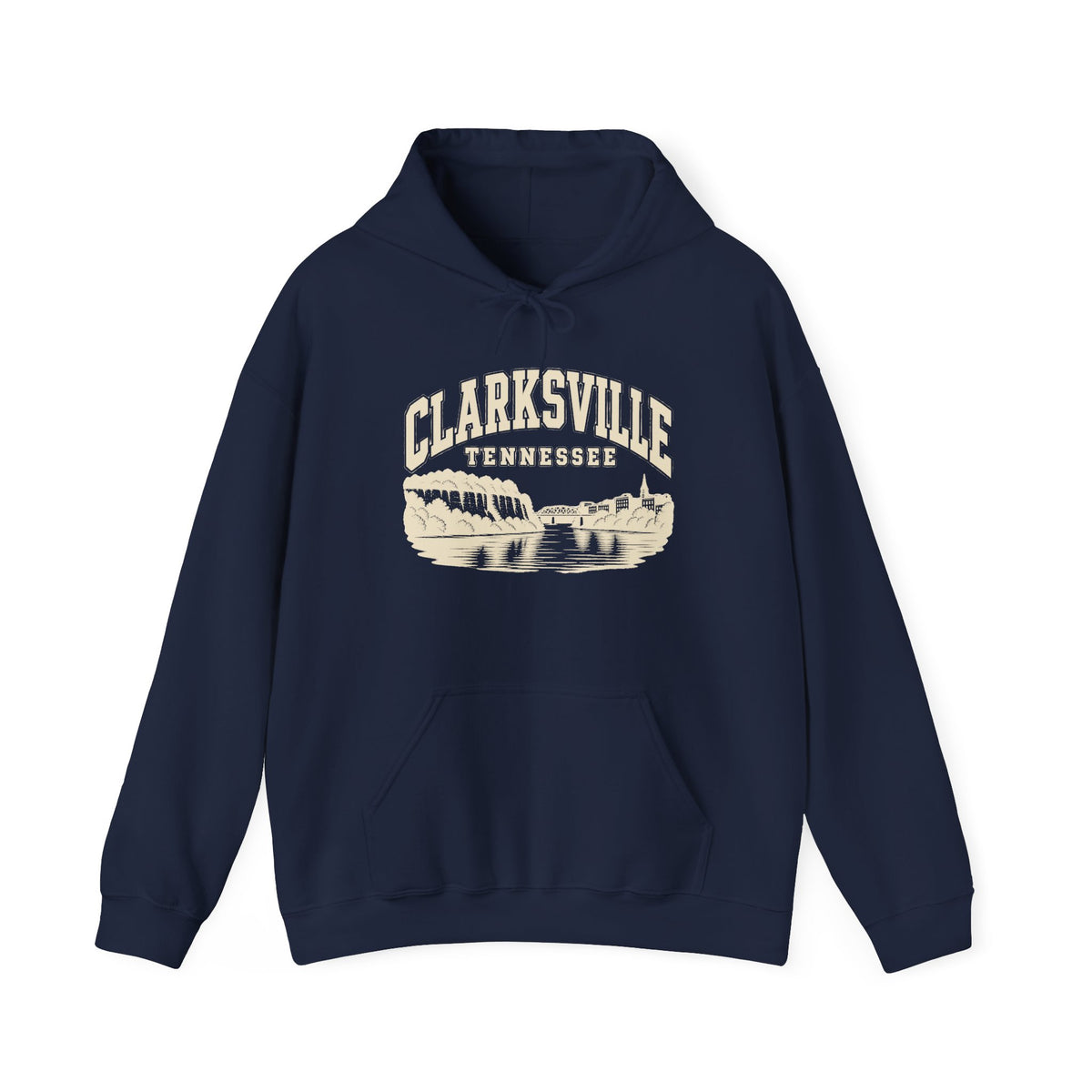 Clarksville Vintage Varsity Hoodie
