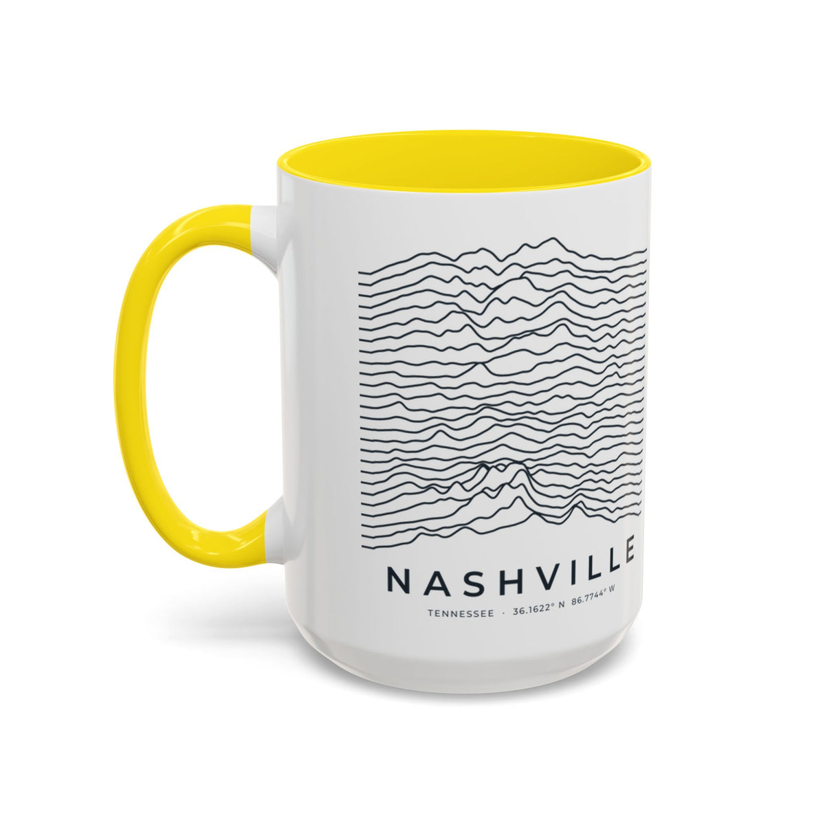 Nashville Ridgeline Accent Mug