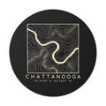 Chattanooga Topo Map Sticker (Black)