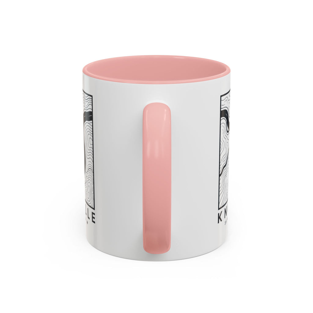 Knoxville Topo Map Accent Mug
