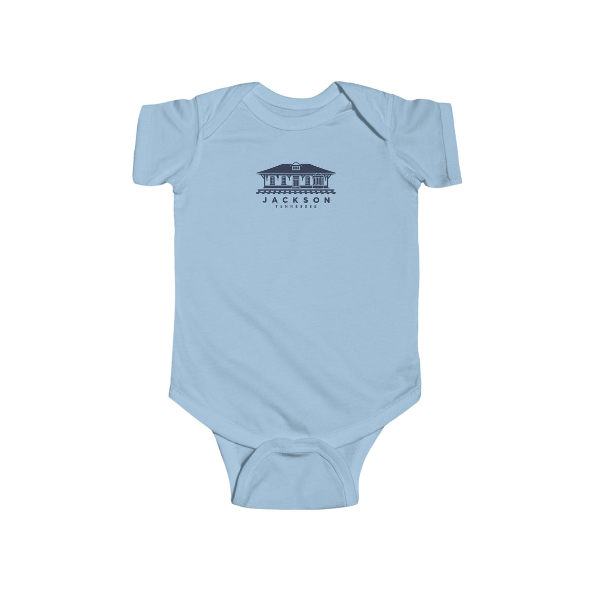 Jackson Train Depot Baby Bodysuit