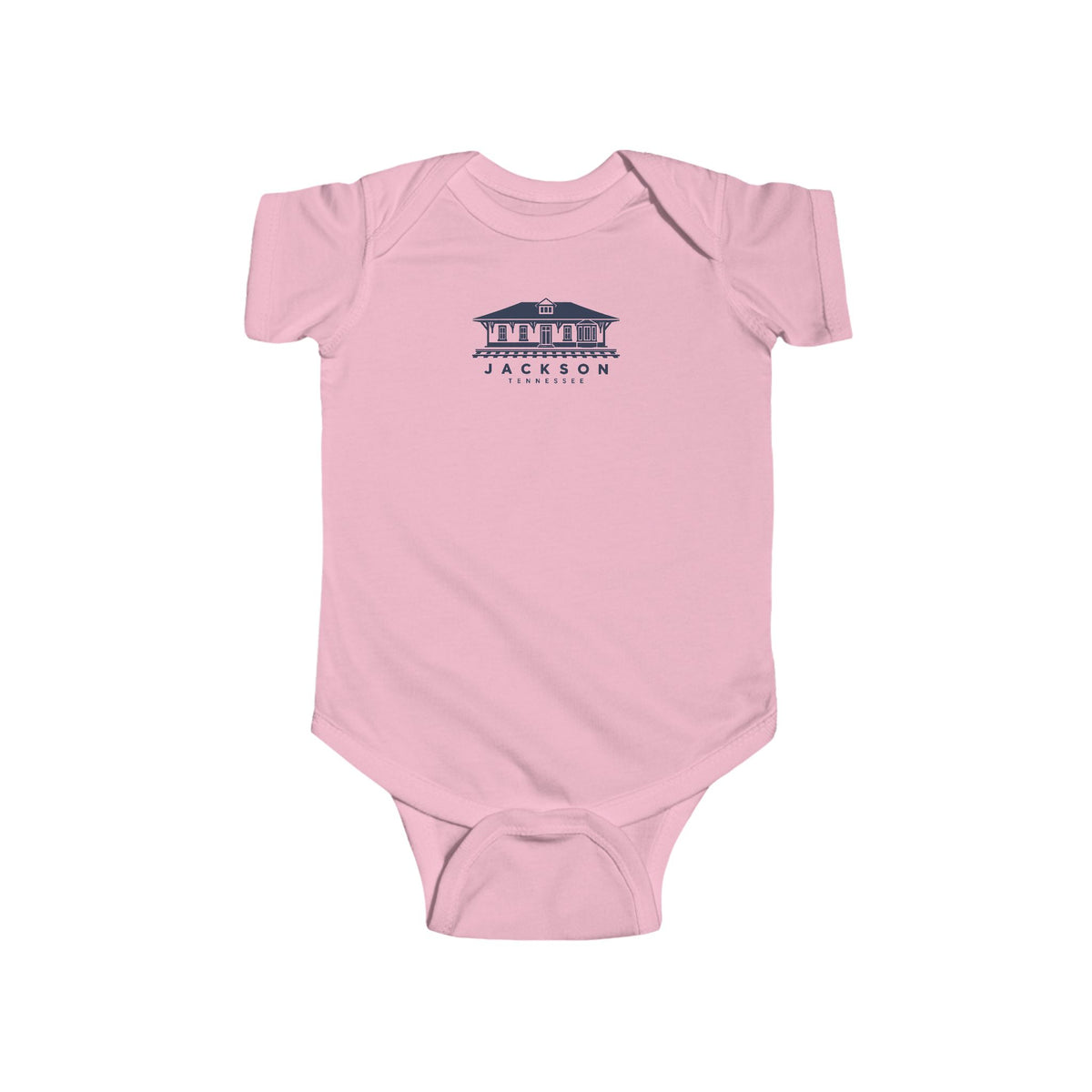 Jackson Train Depot Baby Bodysuit