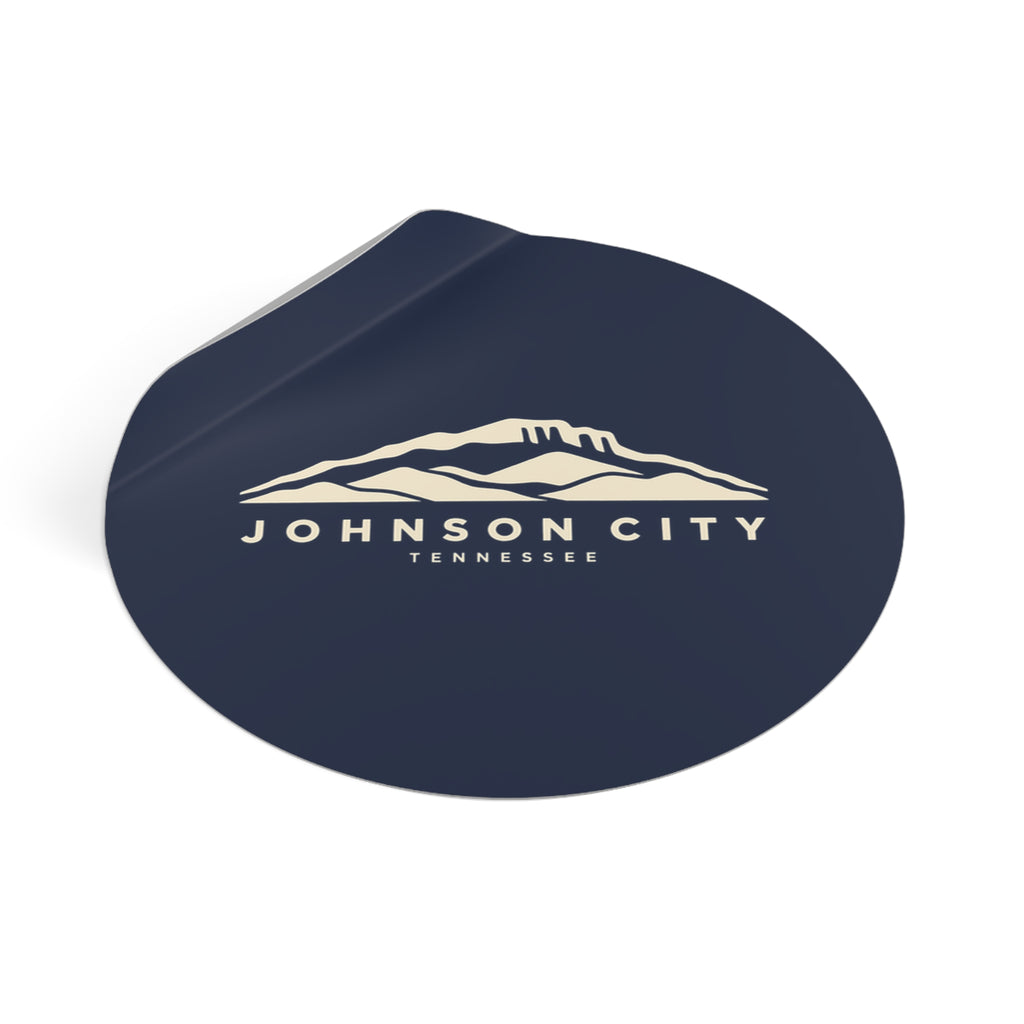Johnson City Buffalo Mountain Sticker (Navy)