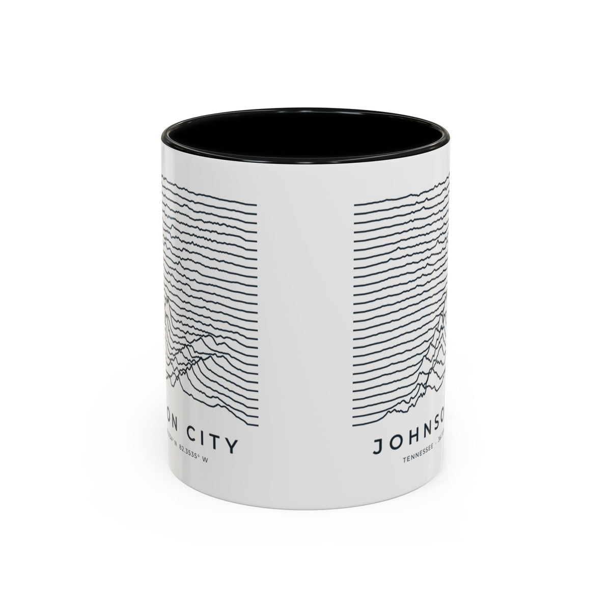 Johnson City Ridgeline Accent Mug