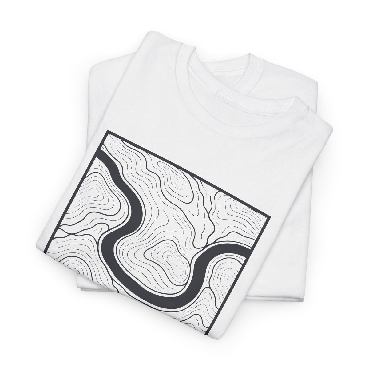 Nashville Topo Map T-Shirt