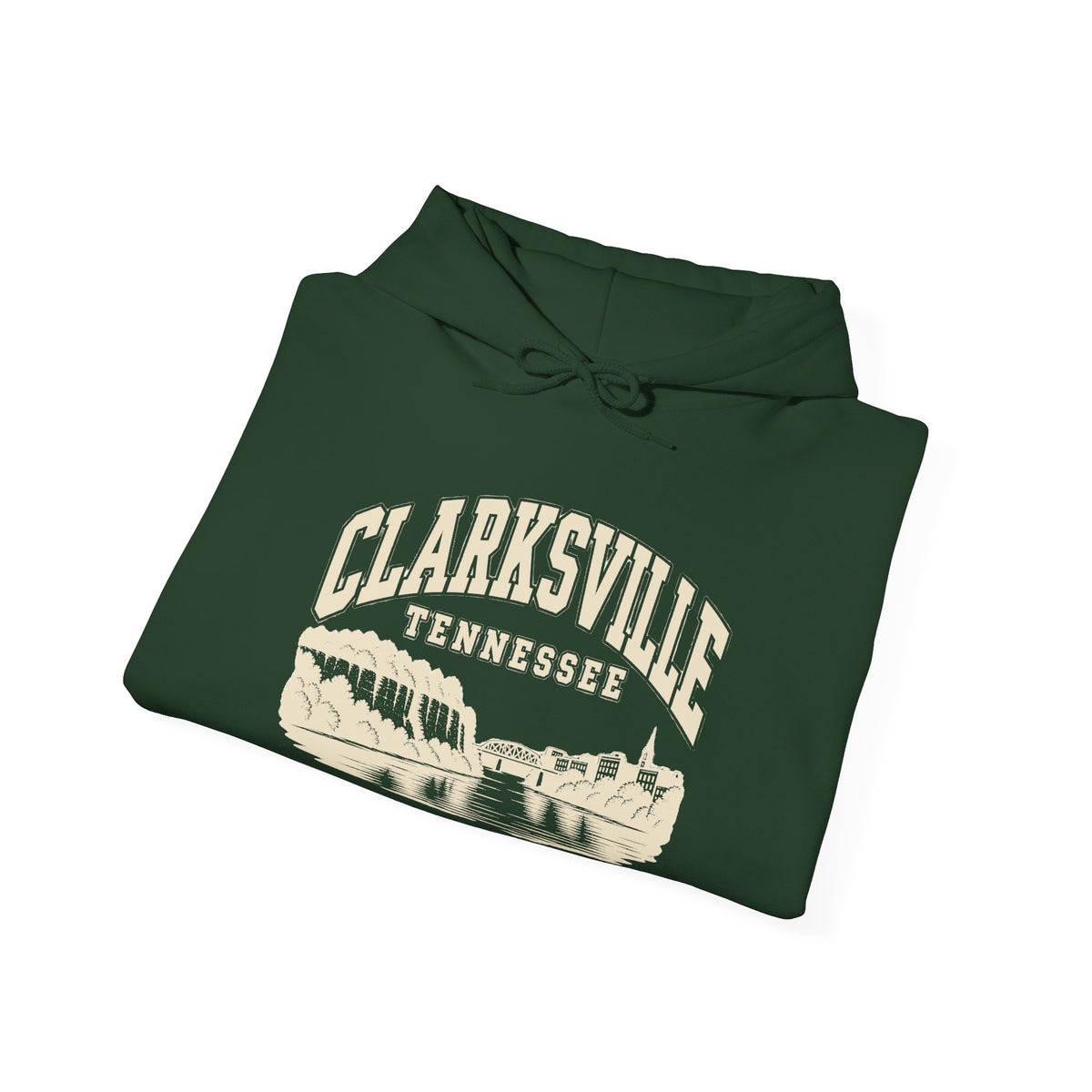 Clarksville Vintage Varsity Hoodie