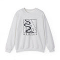 Memphis Topo Map Crewneck Sweatshirt
