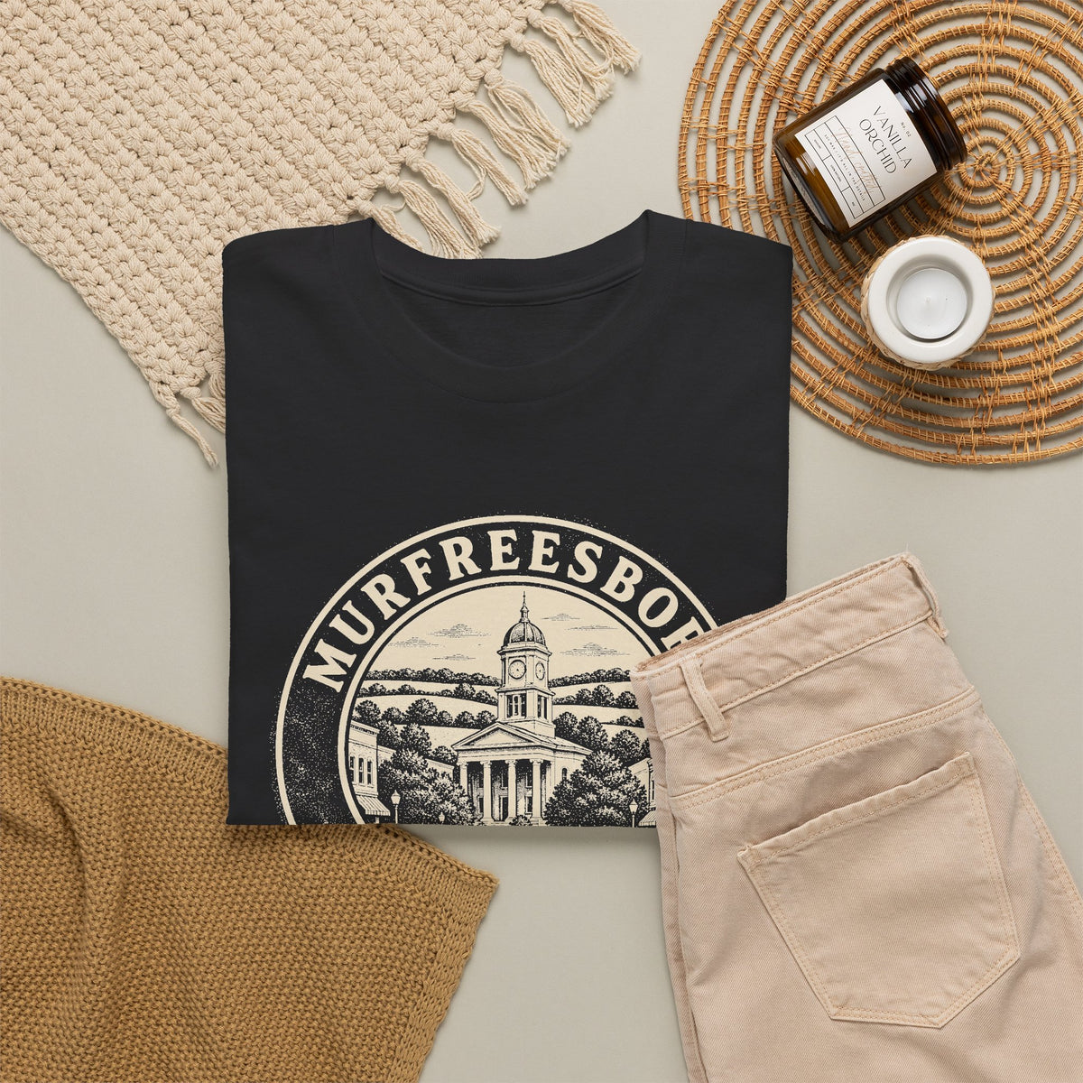 Murfreesboro Park Badge T-Shirt