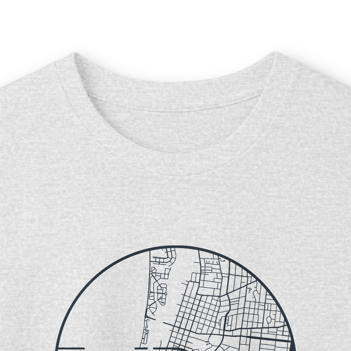 Memphis Street Map Long Sleeve T-Shirt