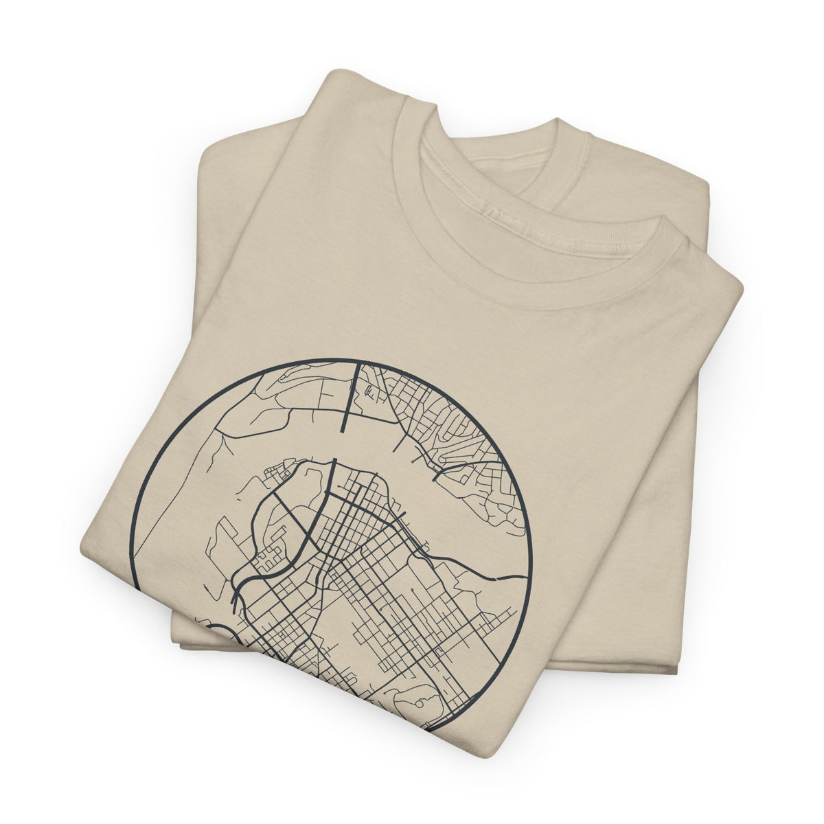 Chattanooga Street Map T-Shirt