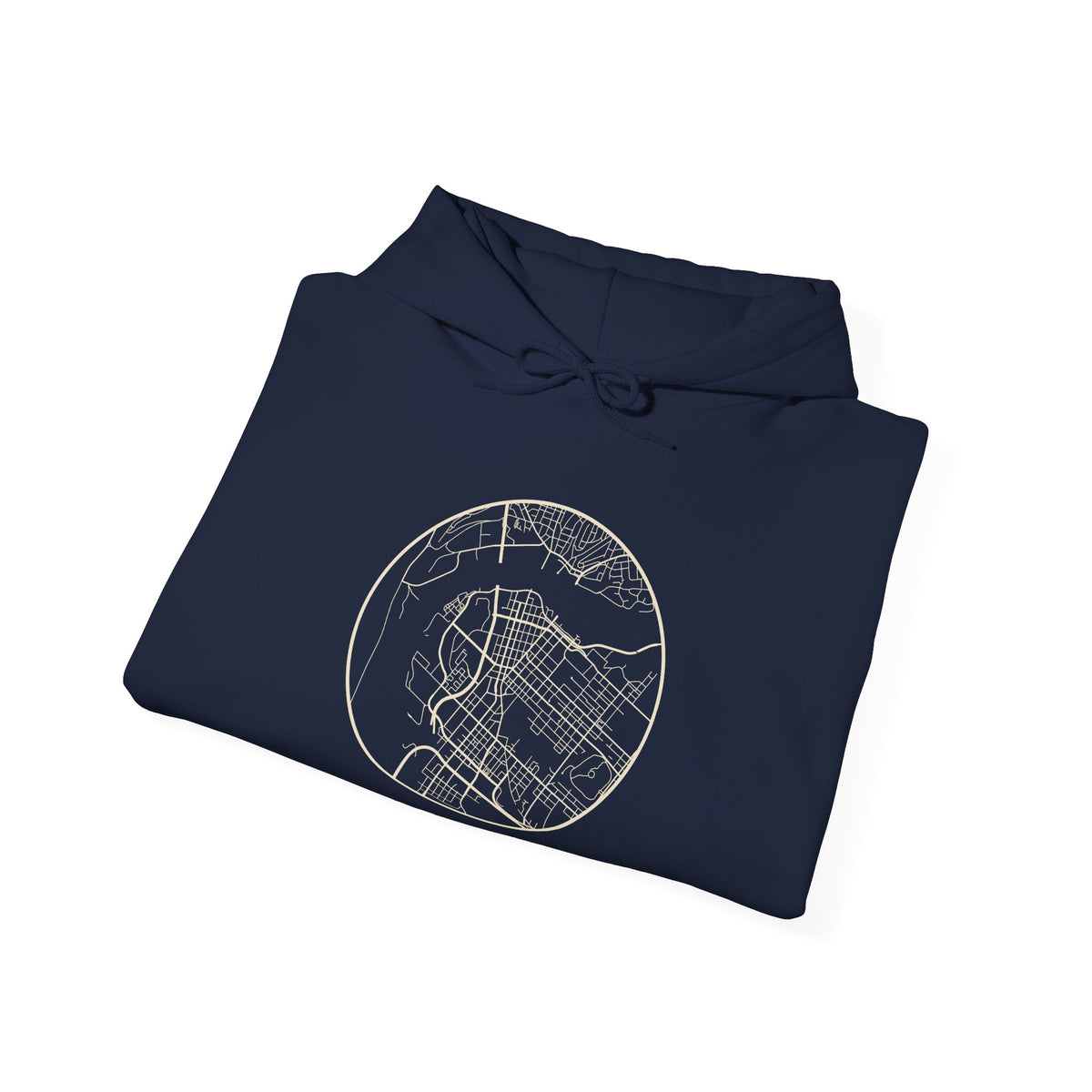 Chattanooga Street Map Hoodie