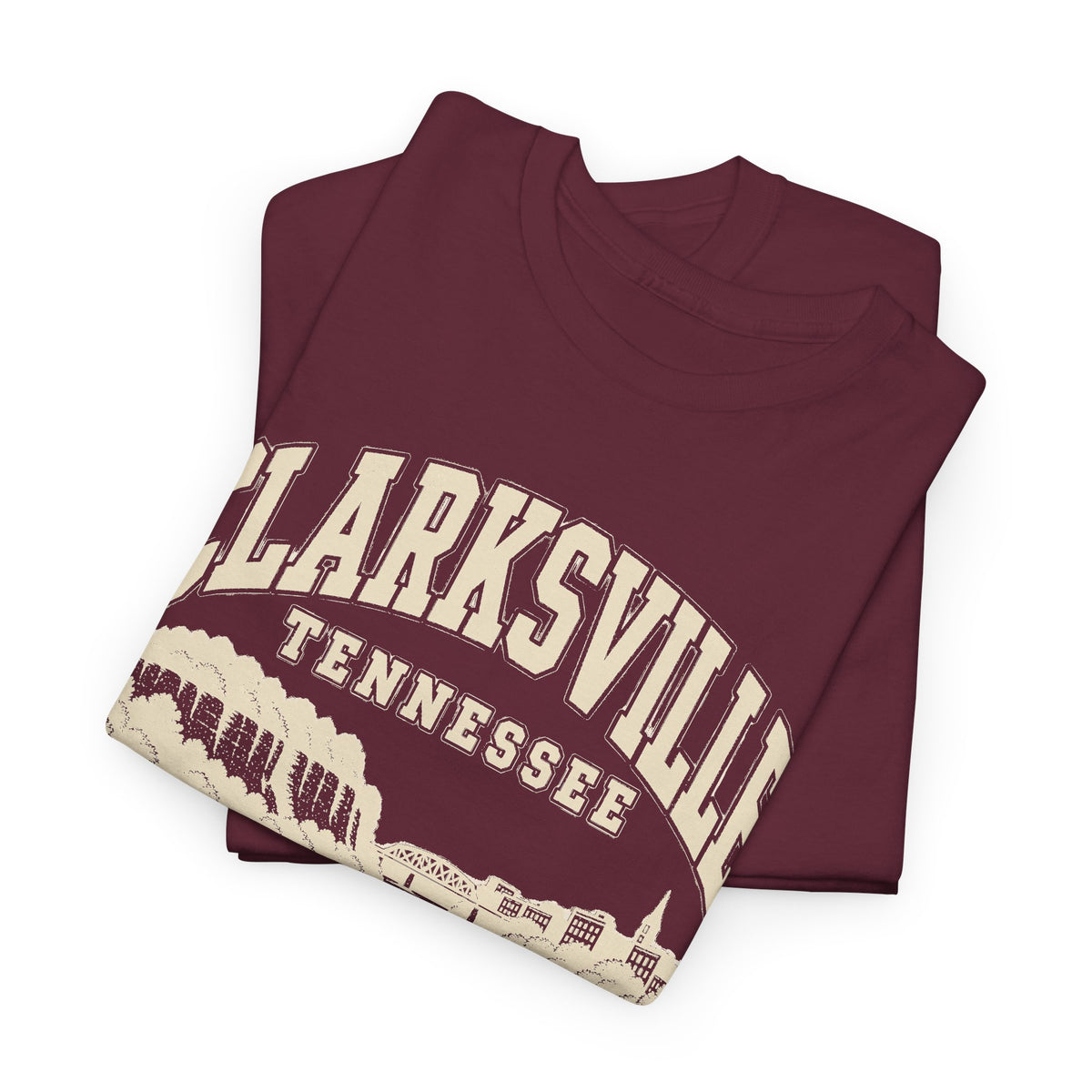 Clarksville Vintage Varsity T-Shirt