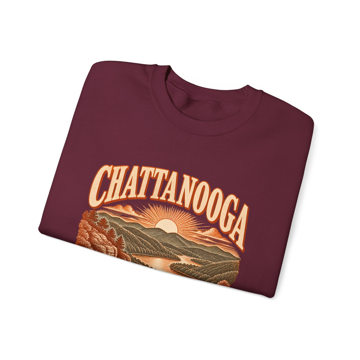 Chattanooga Engraved Valley Crewneck Sweatshirt