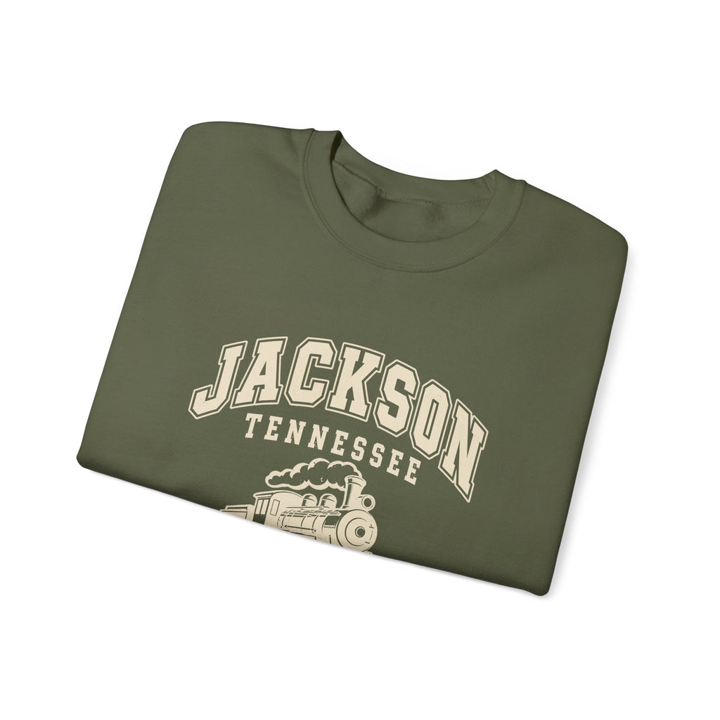 Jackson Vintage Varsity Crewneck Sweatshirt