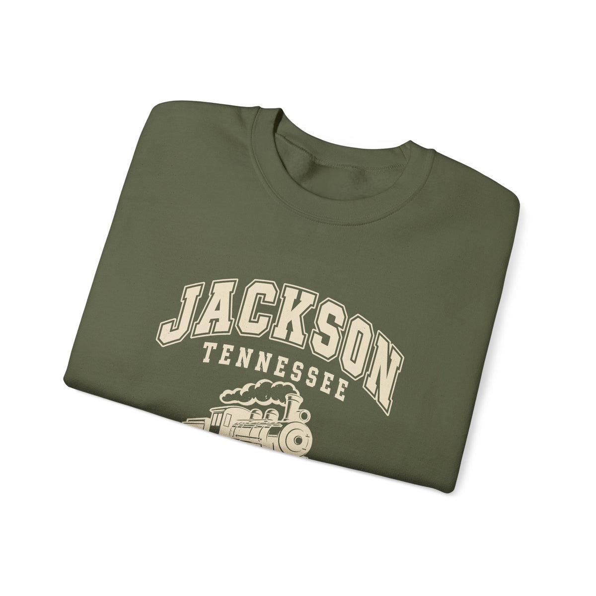 Jackson Vintage Varsity Crewneck Sweatshirt