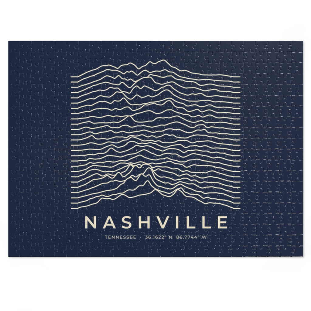Nashville Ridgeline Puzzle (Navy)