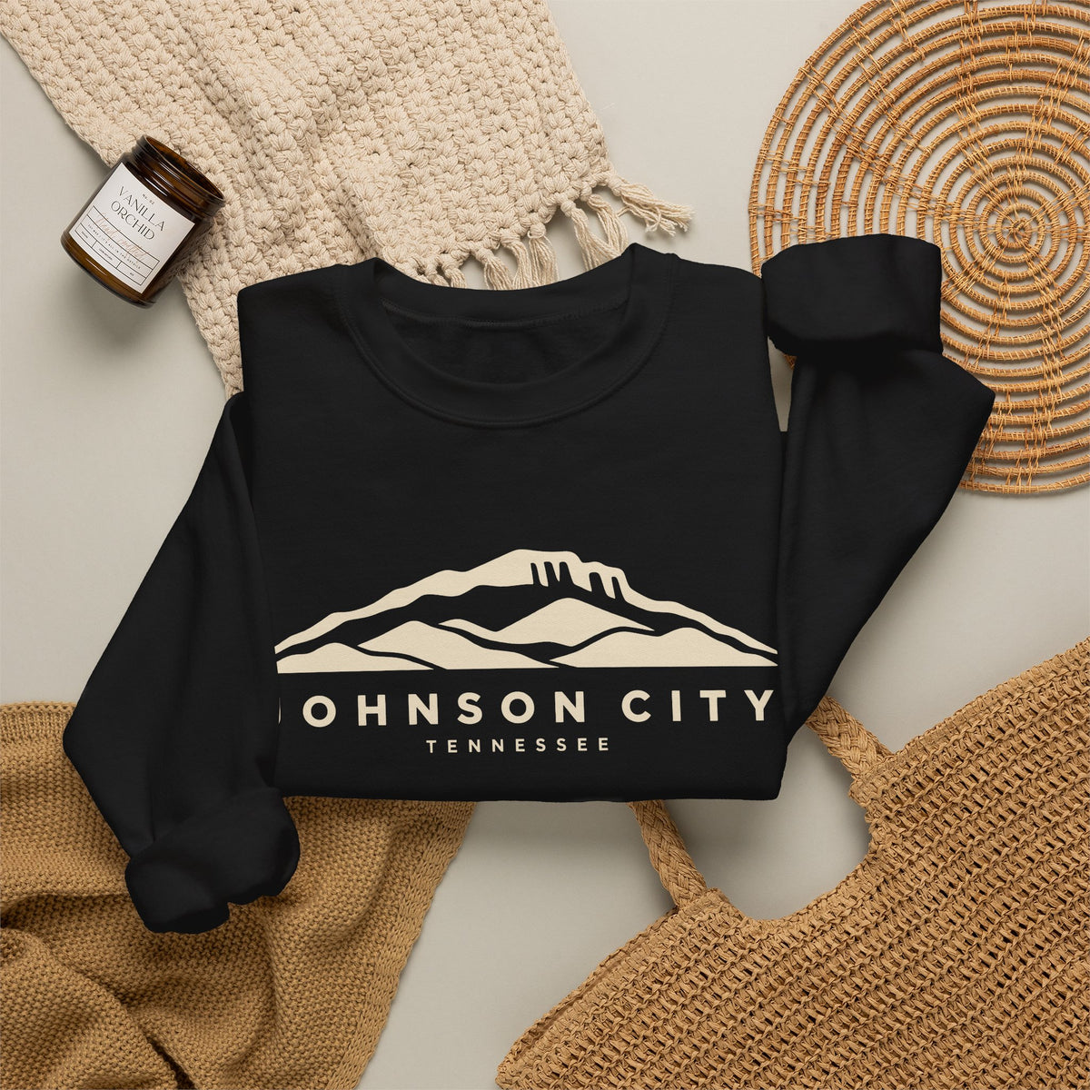 Johnson City Buffalo Mountain Crewneck Sweatshirt