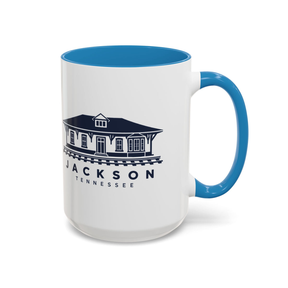 Jackson Train Depot Accent Mug