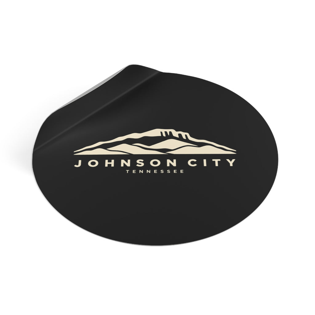 Johnson City Buffalo Mountain Sticker (Black)