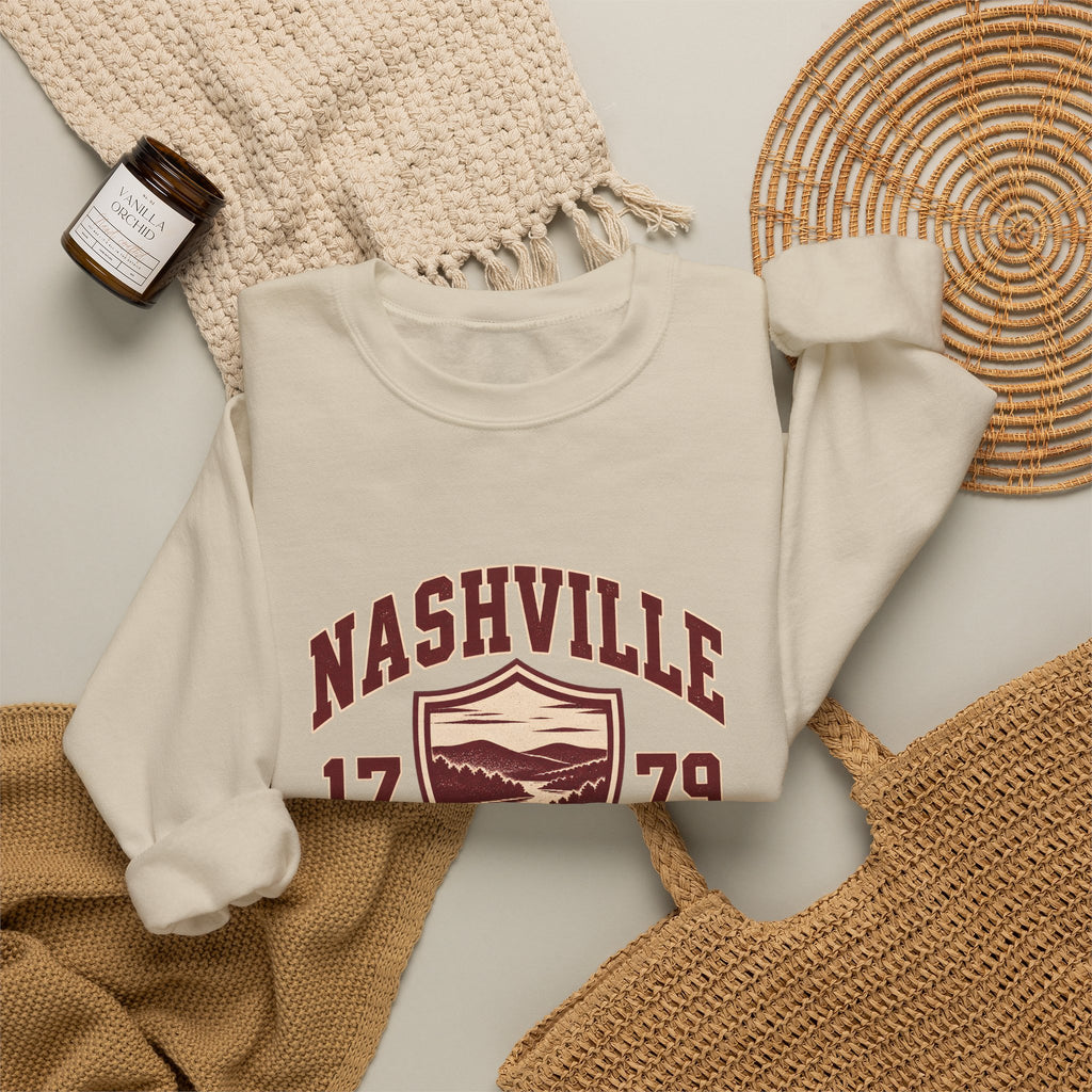 Nashville Athletic Dept Crewneck Sweatshirt