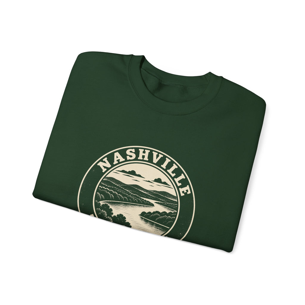 Nashville Park Badge Crewneck Sweatshirt