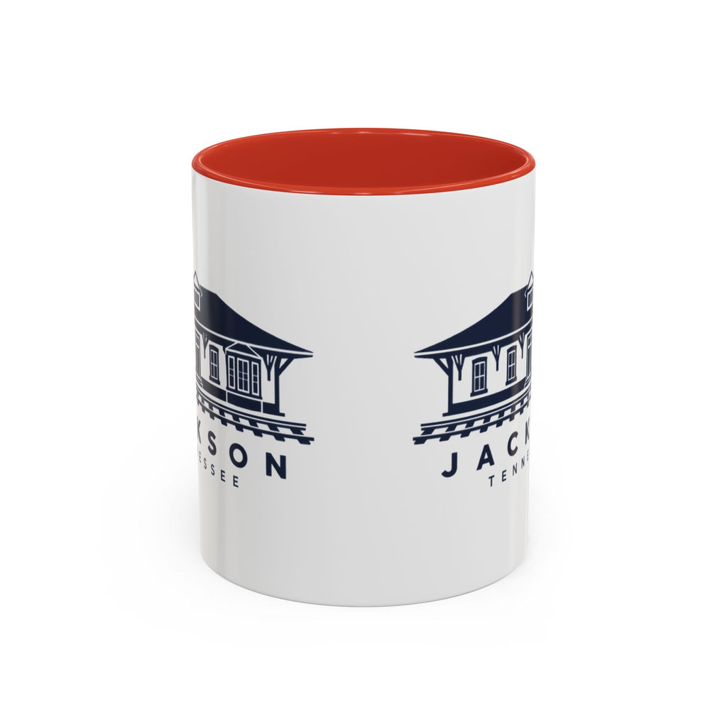 Jackson Train Depot Accent Mug
