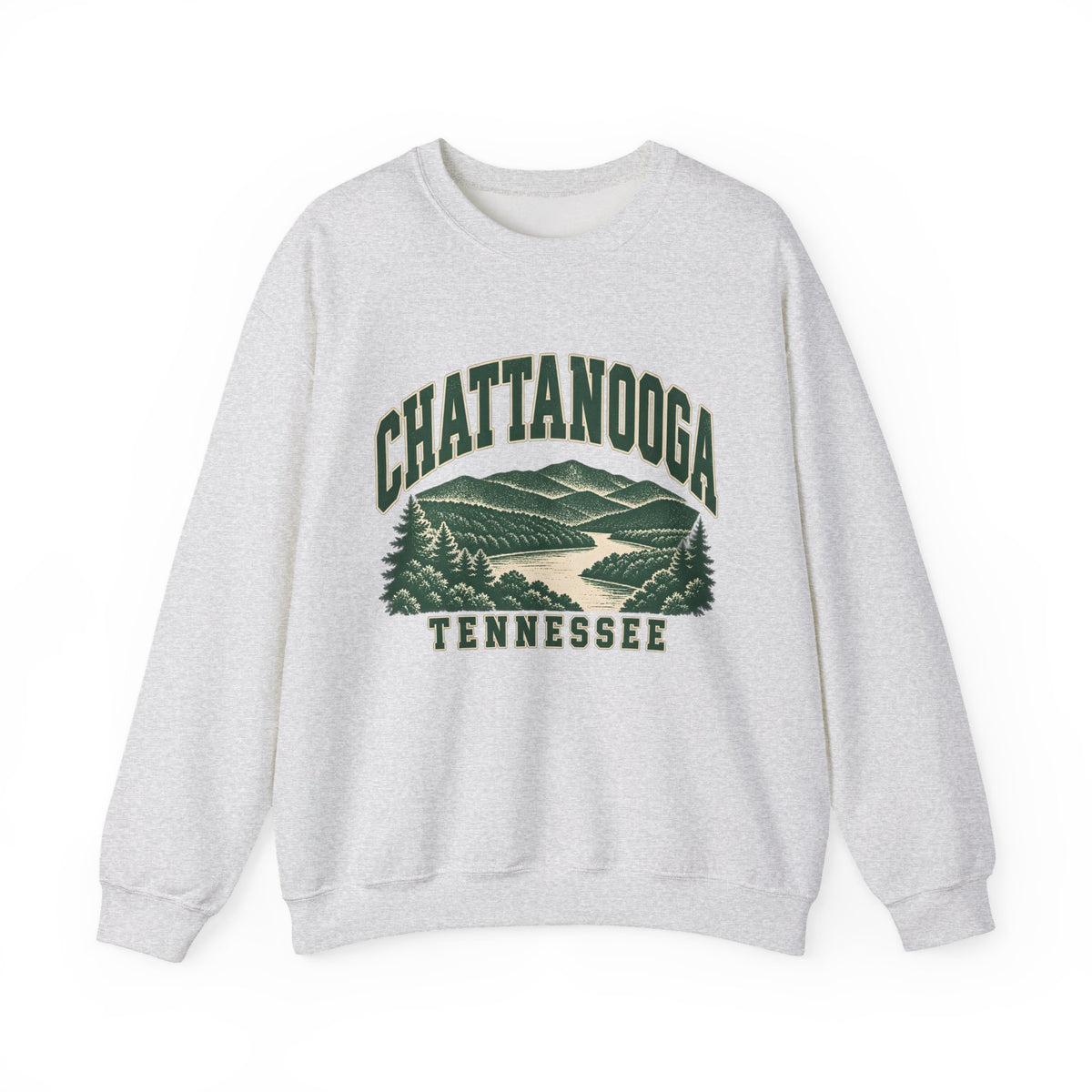 Chattanooga Vintage Varsity Crewneck Sweatshirt