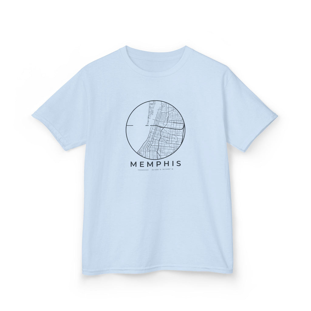 Memphis Street Map Kids T-Shirt