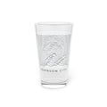 Johnson City Ridgeline Pint Glass