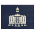 Murfreesboro Rutherford County Courthouse Puzzle (Navy)