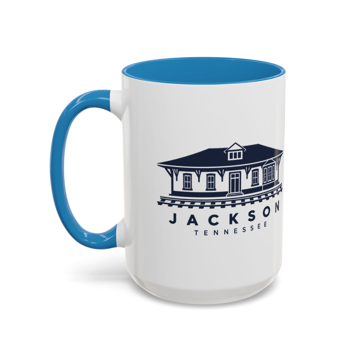 Jackson Train Depot Accent Mug