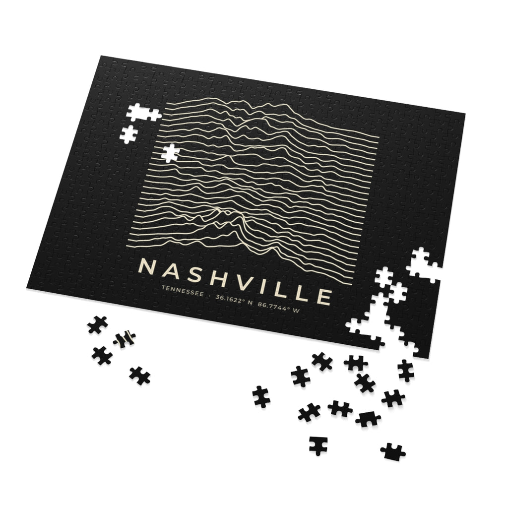 Nashville Ridgeline Puzzle (Black)